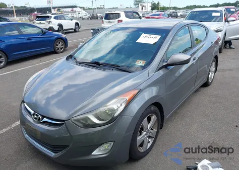 2013 Hyundai Elantra Gls from USA, damaged, VIN 5NPDH4AE0DH362012